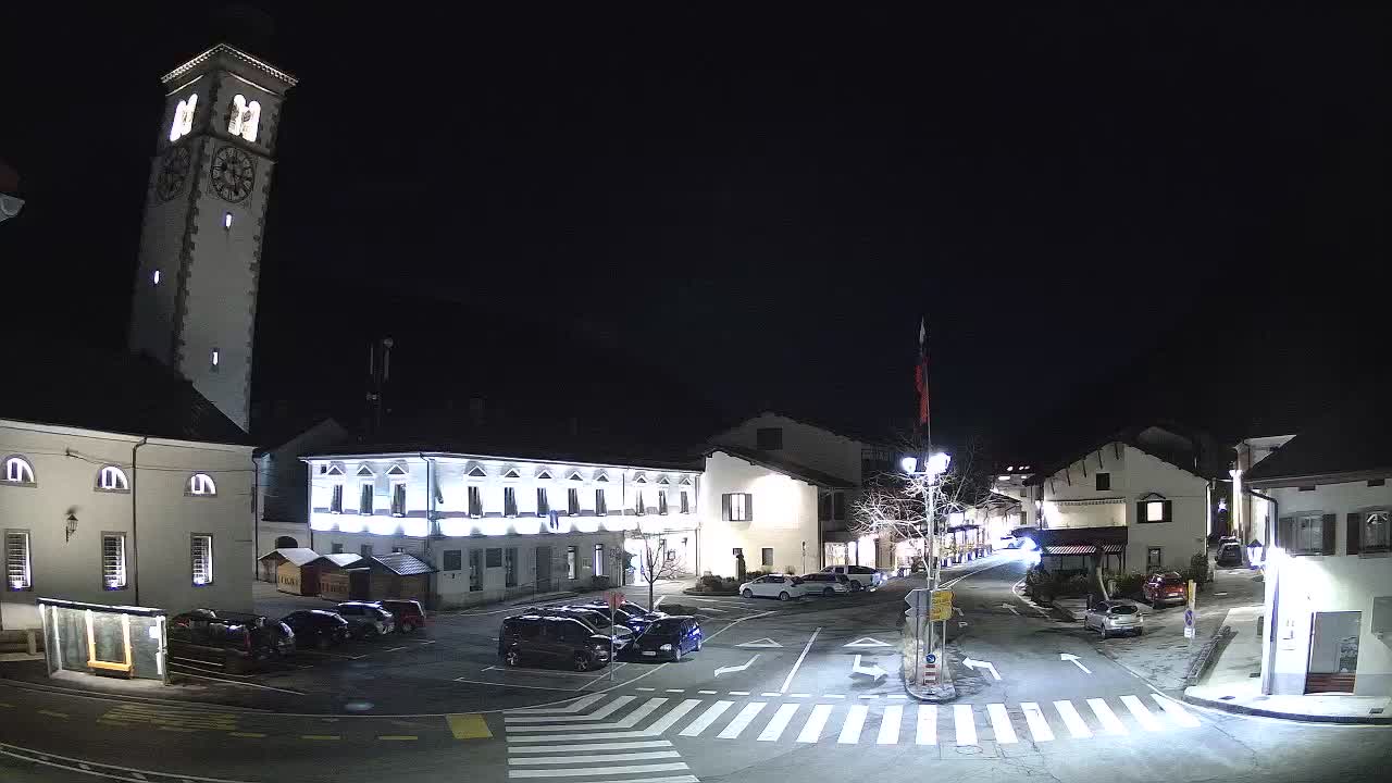 Webcam en direct du centre-ville de Kobarid – Vallée de la Soča – Slovénie