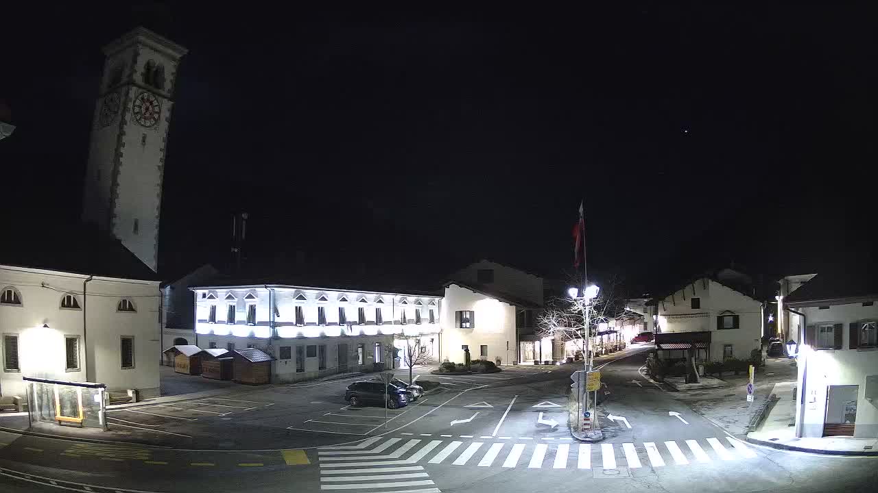 Live-Webcam Stadtzentrum von Kobarid – Soča-Tal – Slowenien