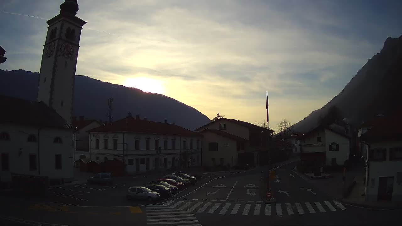 Live webcam Kobarid city center – Soča valley – Slovenia