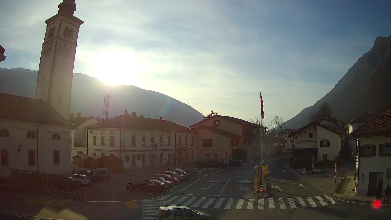 Webcam en direct du centre-ville de Kobarid – Vallée de la Soča – Slovénie