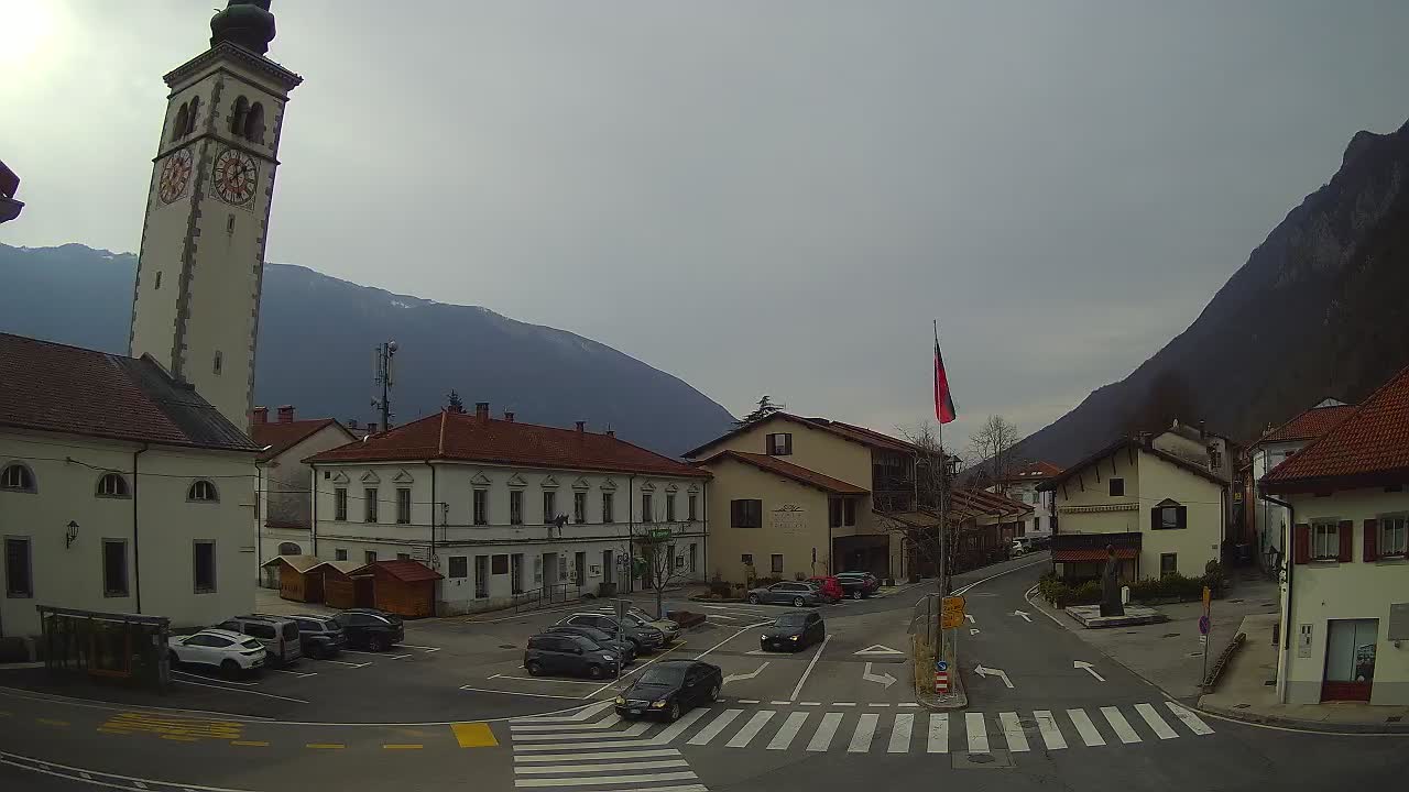 Live webcam Kobarid city center – Soča valley – Slovenia