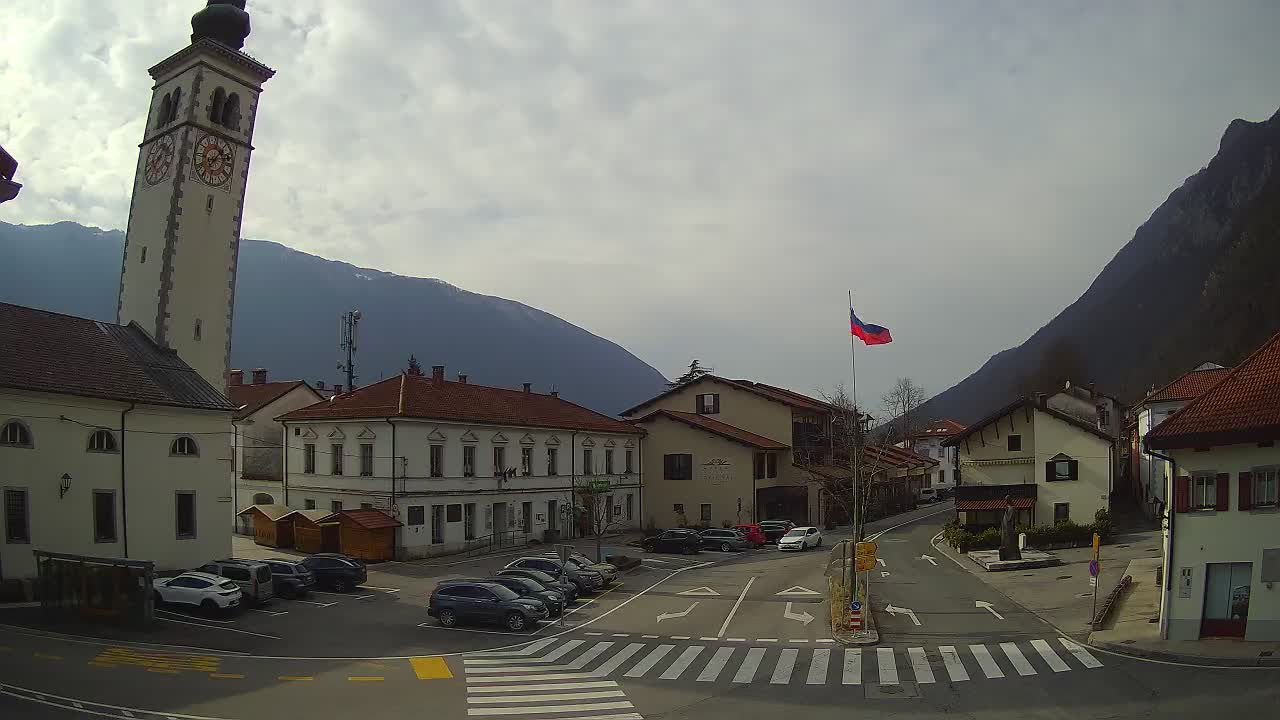 Live webcam Kobarid city center – Soča valley – Slovenia