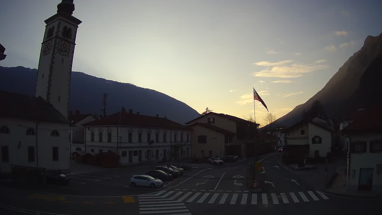 Live webcam Kobarid city center – Soča valley – Slovenia