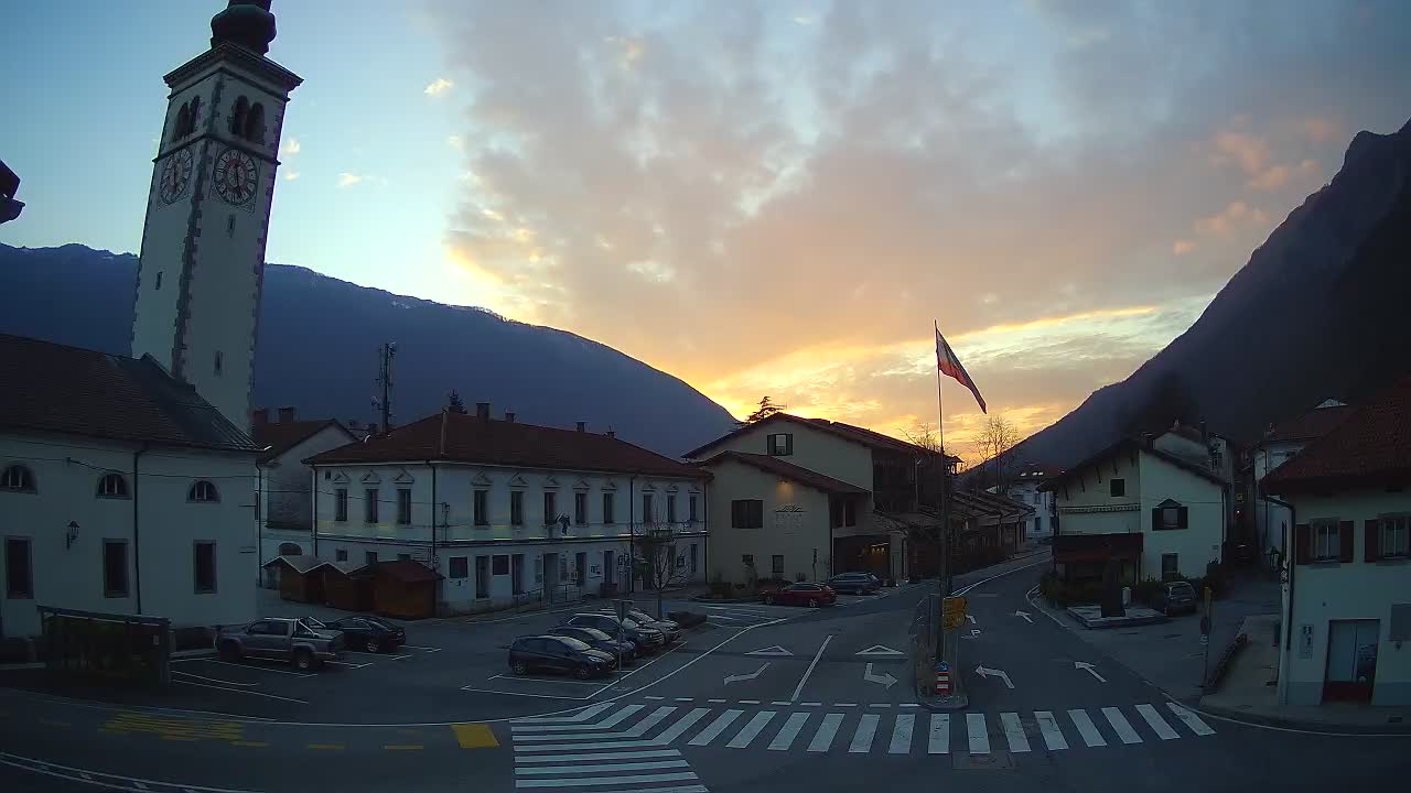 Live webcam Kobarid city center – Soča valley – Slovenia