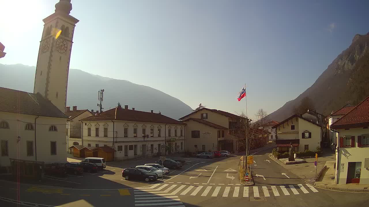 Live webcam Kobarid city center – Soča valley – Slovenia