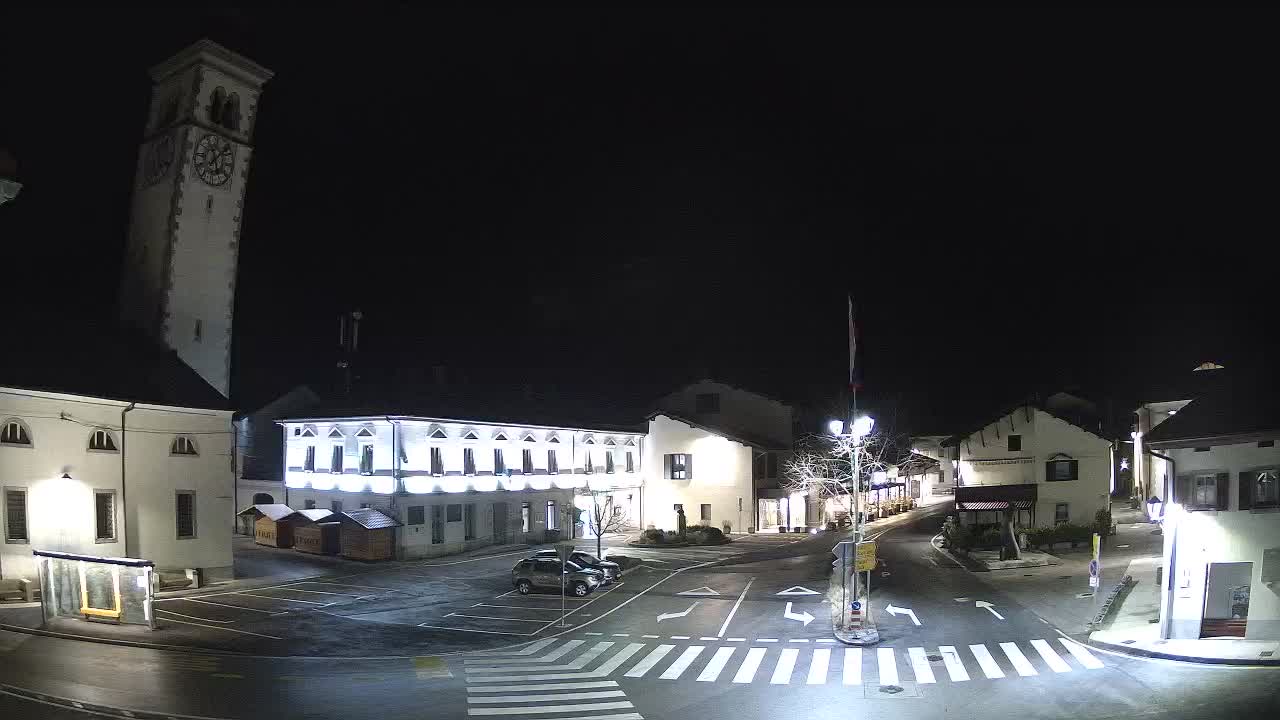 Webcam en direct du centre-ville de Kobarid – Vallée de la Soča – Slovénie