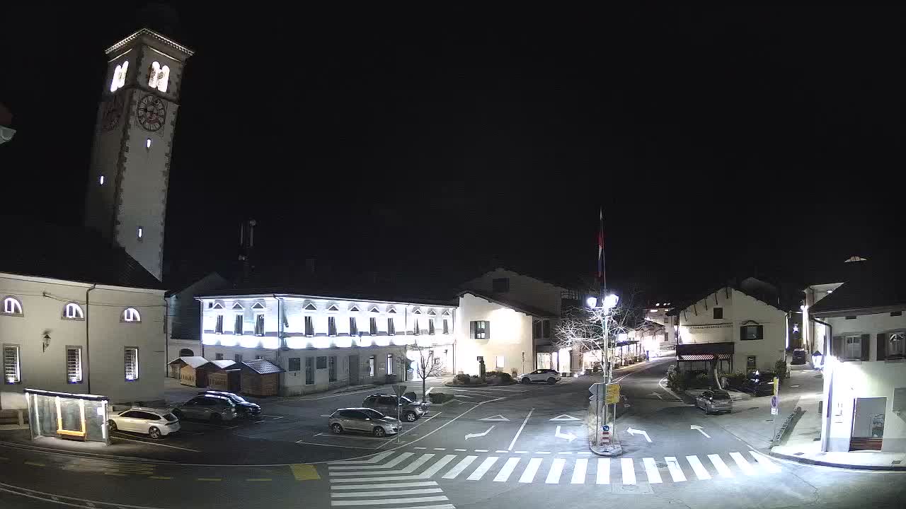 Webcam en direct du centre-ville de Kobarid – Vallée de la Soča – Slovénie