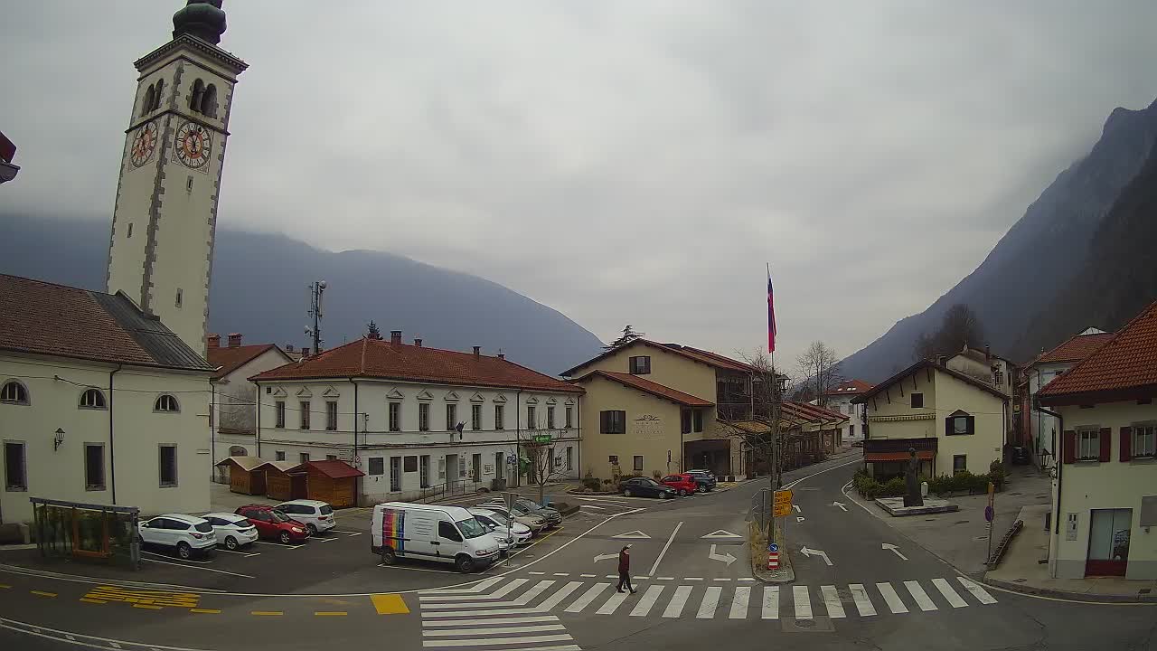 Live webcam Kobarid city center – Soča valley – Slovenia