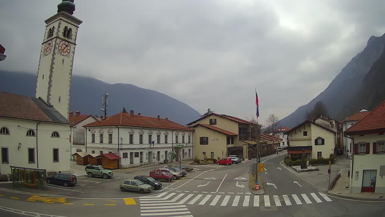 Live webcam Kobarid city center – Soča valley – Slovenia