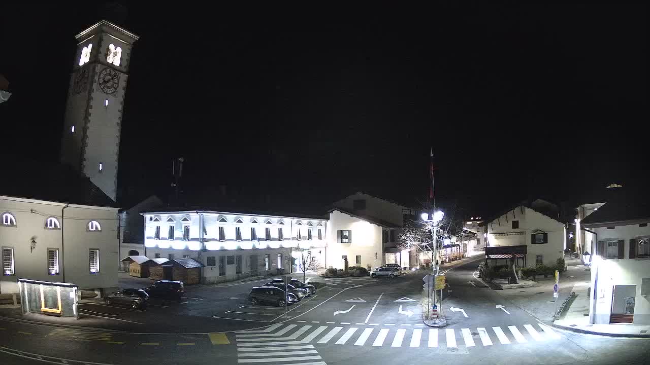 Live webcam Kobarid – Caporetto centro città – Valle dell’Isonzo – Slovenia