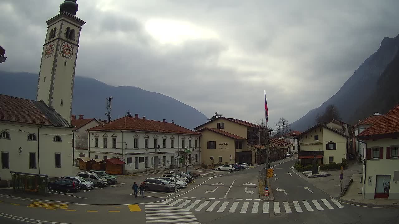 Live webcam Kobarid city center – Soča valley – Slovenia