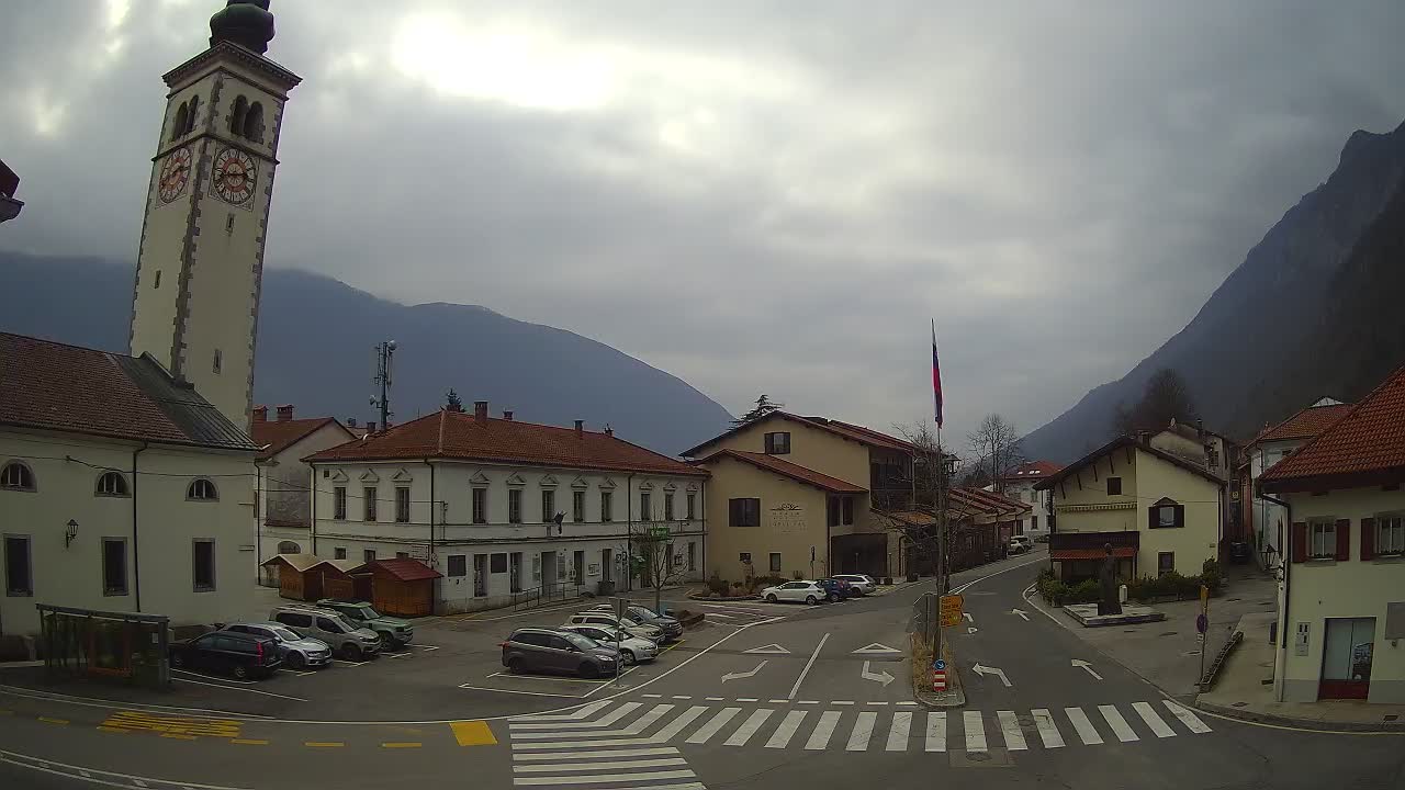 Live webcam Kobarid city center – Soča valley – Slovenia