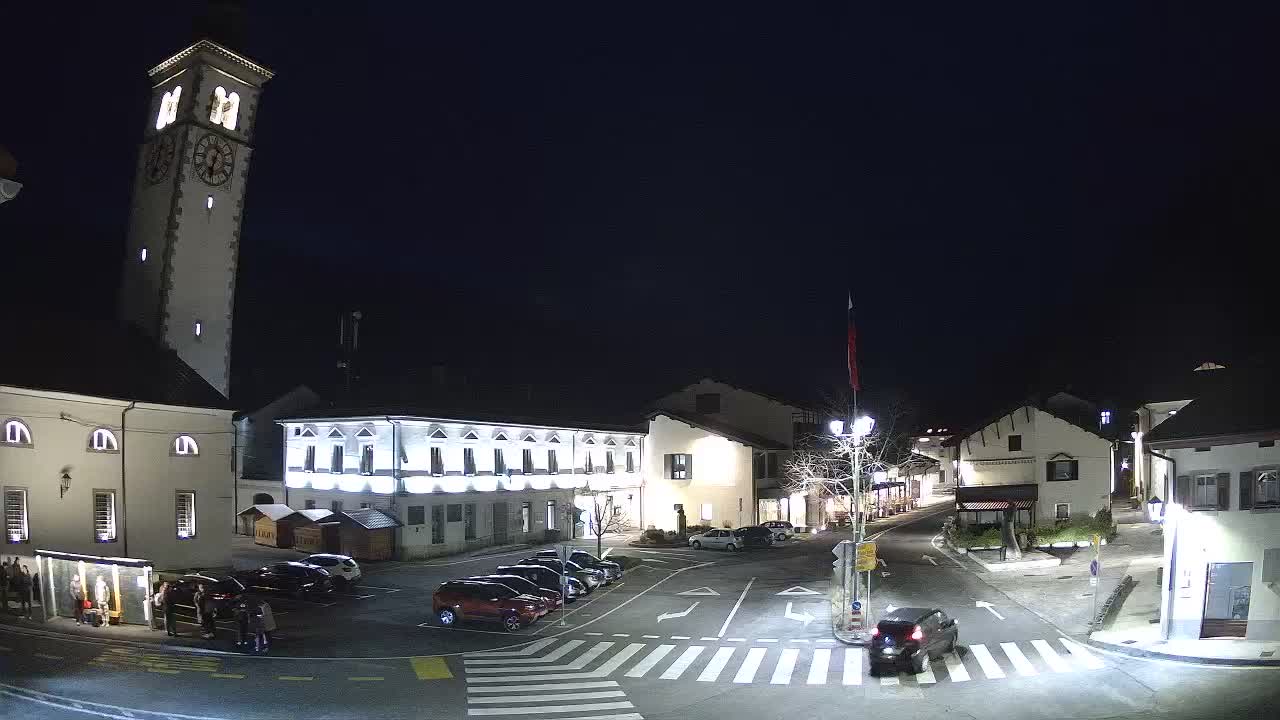 Live webcam Kobarid – Caporetto centro città – Valle dell’Isonzo – Slovenia