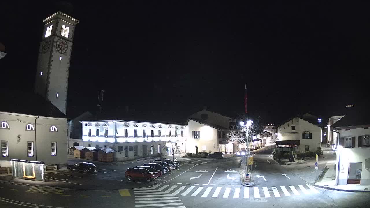 Webcam en direct du centre-ville de Kobarid – Vallée de la Soča – Slovénie