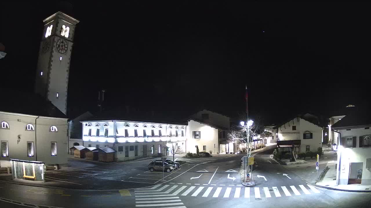 Live webcam Kobarid – Caporetto centro città – Valle dell’Isonzo – Slovenia