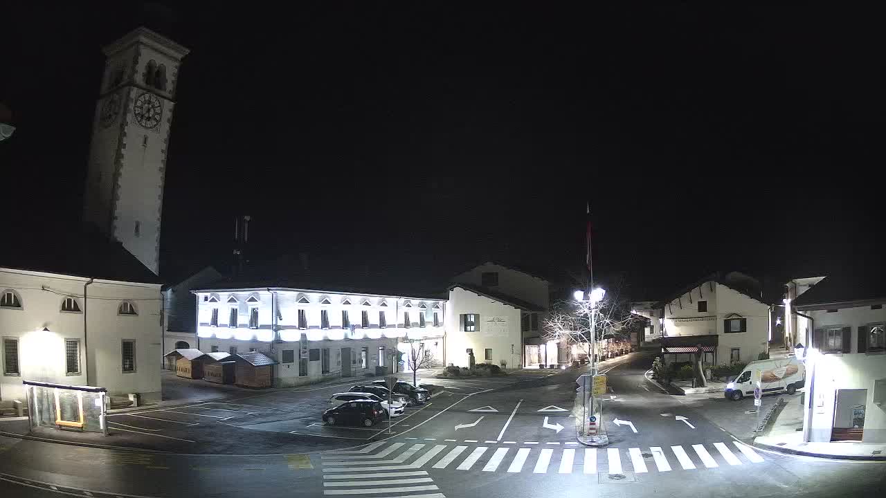 Webcam en direct du centre-ville de Kobarid – Vallée de la Soča – Slovénie