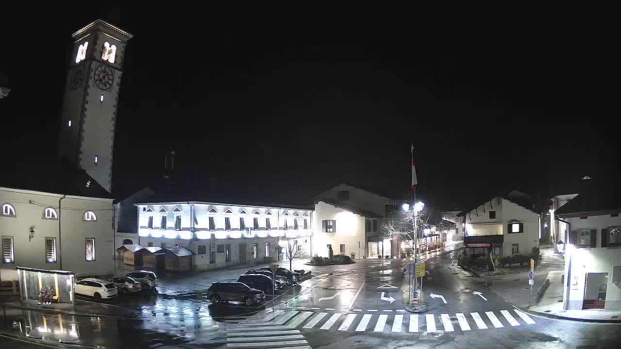 Live webcam Kobarid – Caporetto centro città – Valle dell’Isonzo – Slovenia