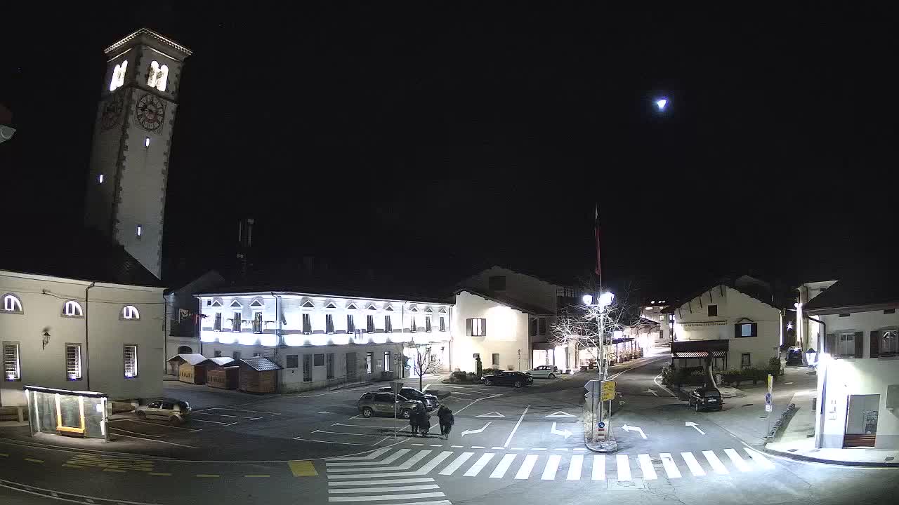 Live webcam Kobarid – Caporetto centro città – Valle dell’Isonzo – Slovenia