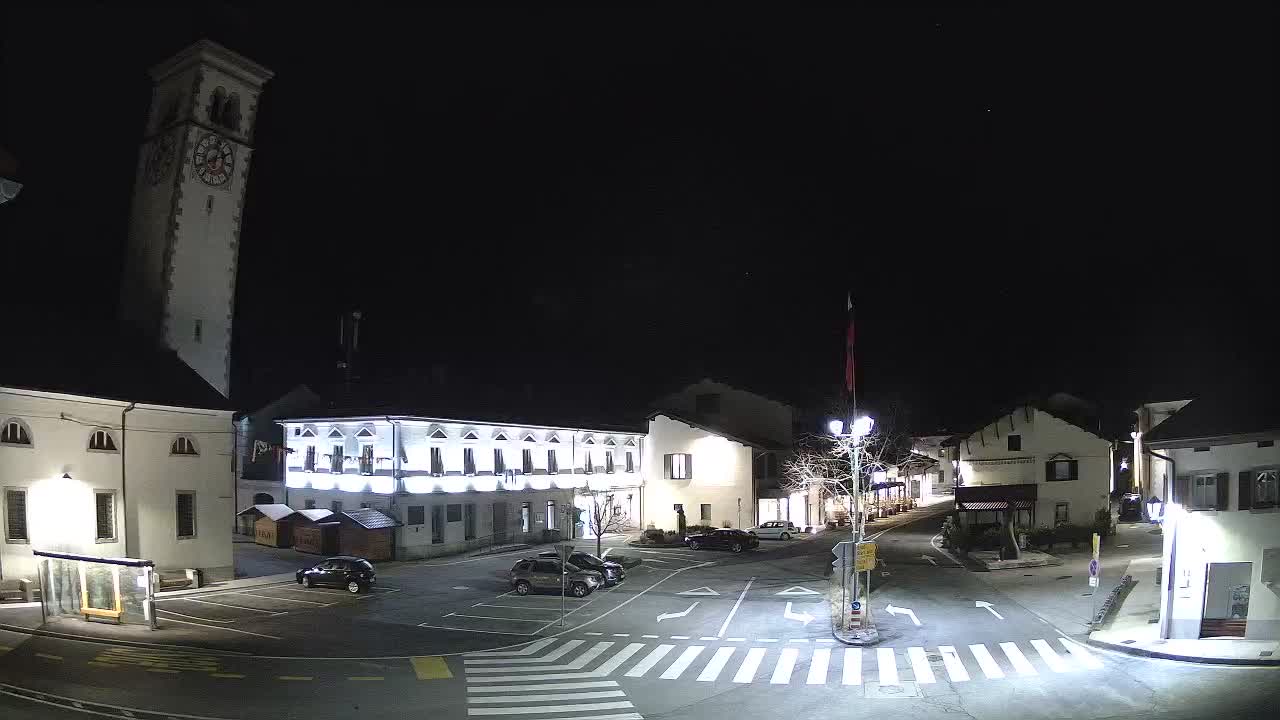 Live webcam Kobarid – Caporetto centro città – Valle dell’Isonzo – Slovenia