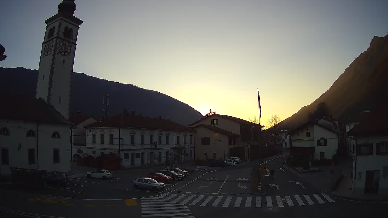 Live webcam Kobarid city center – Soča valley – Slovenia