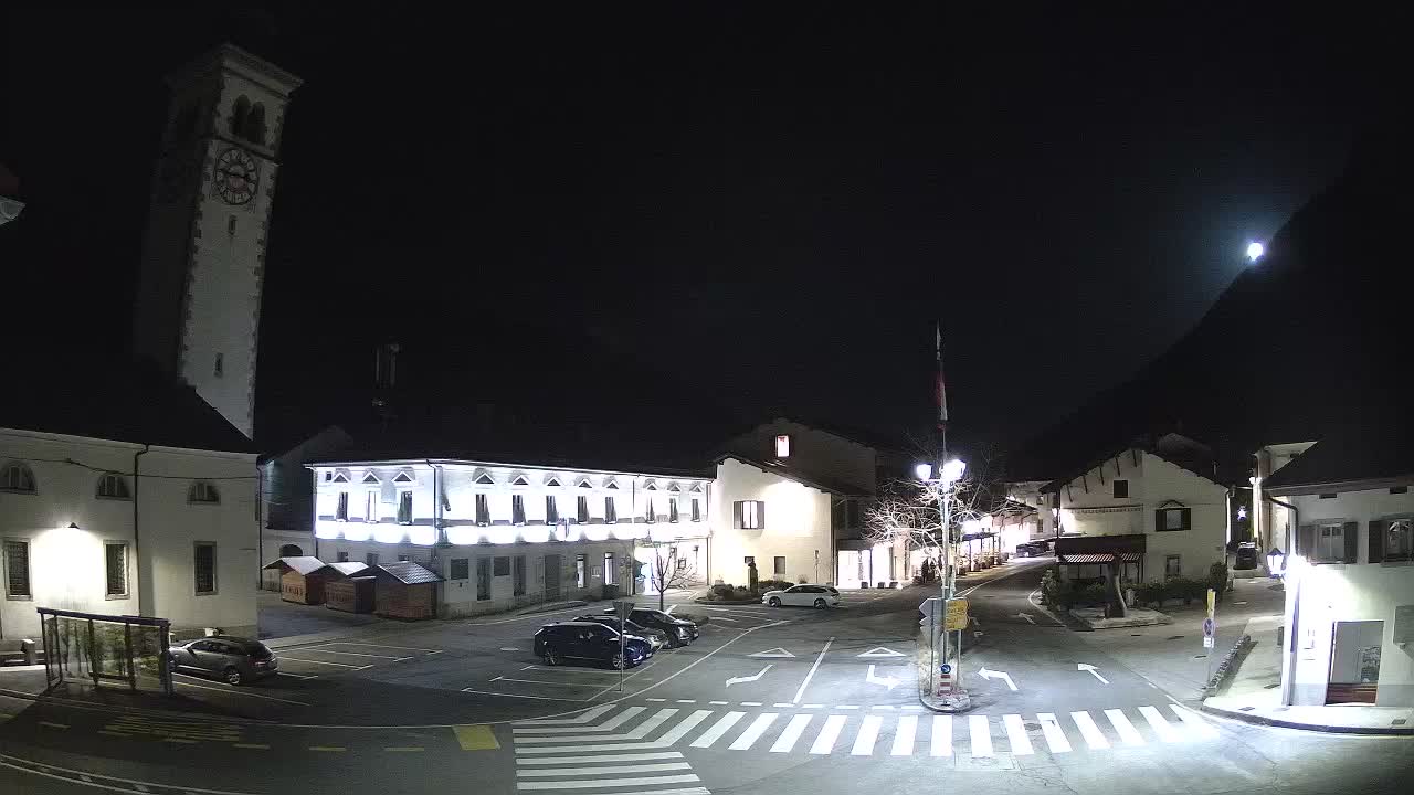 Webcam en direct du centre-ville de Kobarid – Vallée de la Soča – Slovénie