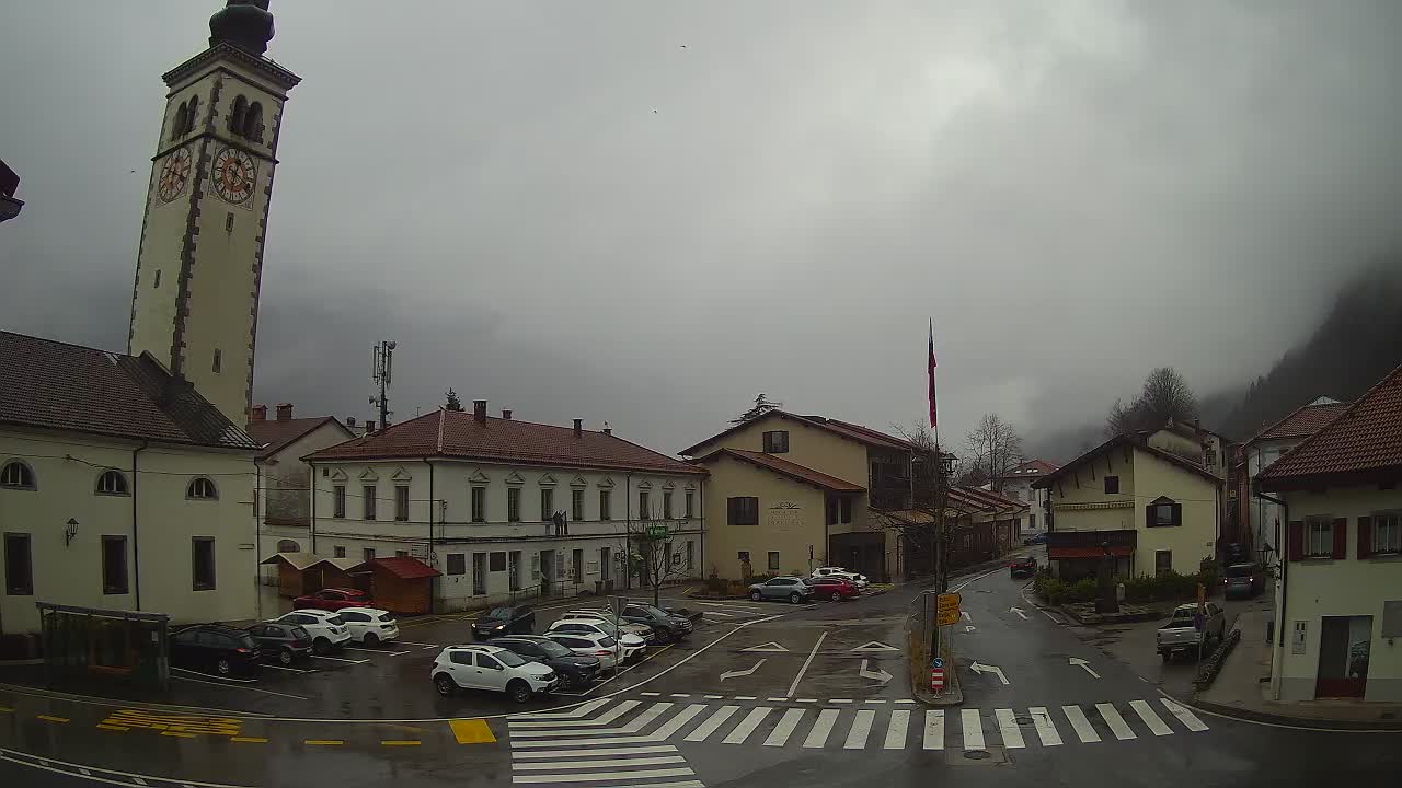 Live webcam Kobarid city center – Soča valley – Slovenia