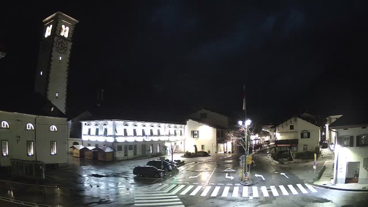 Live webcam Kobarid – Caporetto centro città – Valle dell’Isonzo – Slovenia