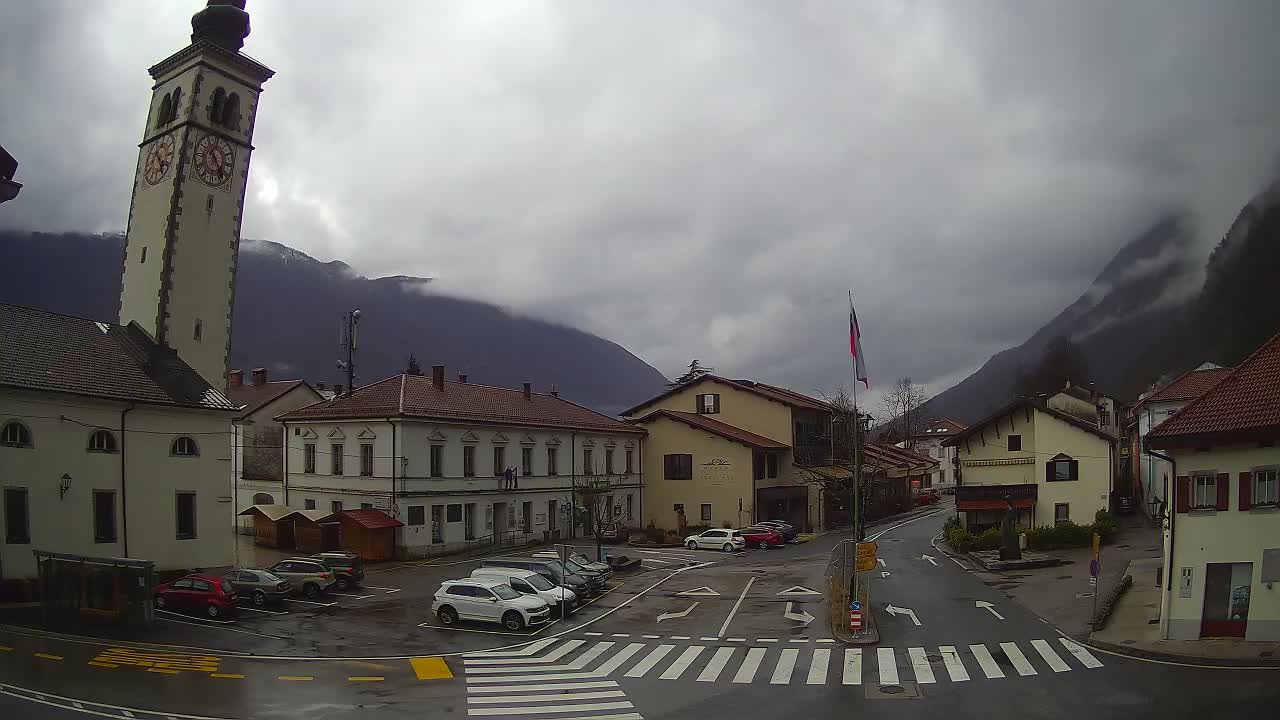 Live webcam Kobarid city center – Soča valley – Slovenia