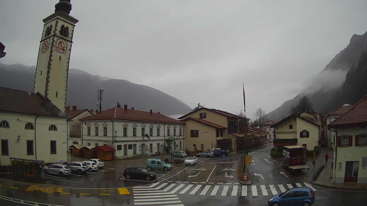 Live webcam Kobarid city center – Soča valley – Slovenia