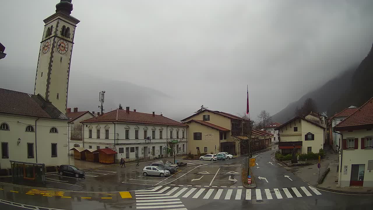 Live webcam Kobarid city center – Soča valley – Slovenia