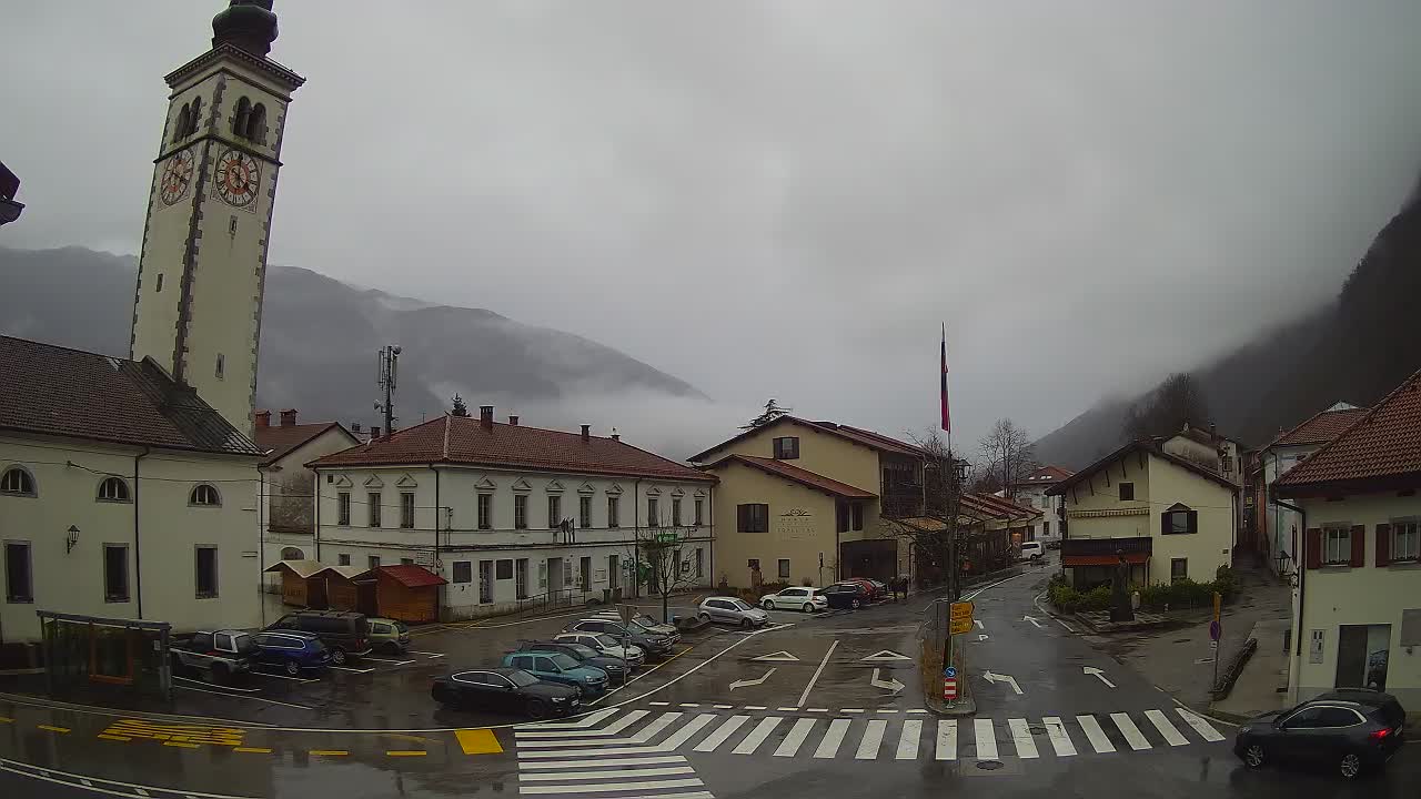 Live webcam Kobarid city center – Soča valley – Slovenia