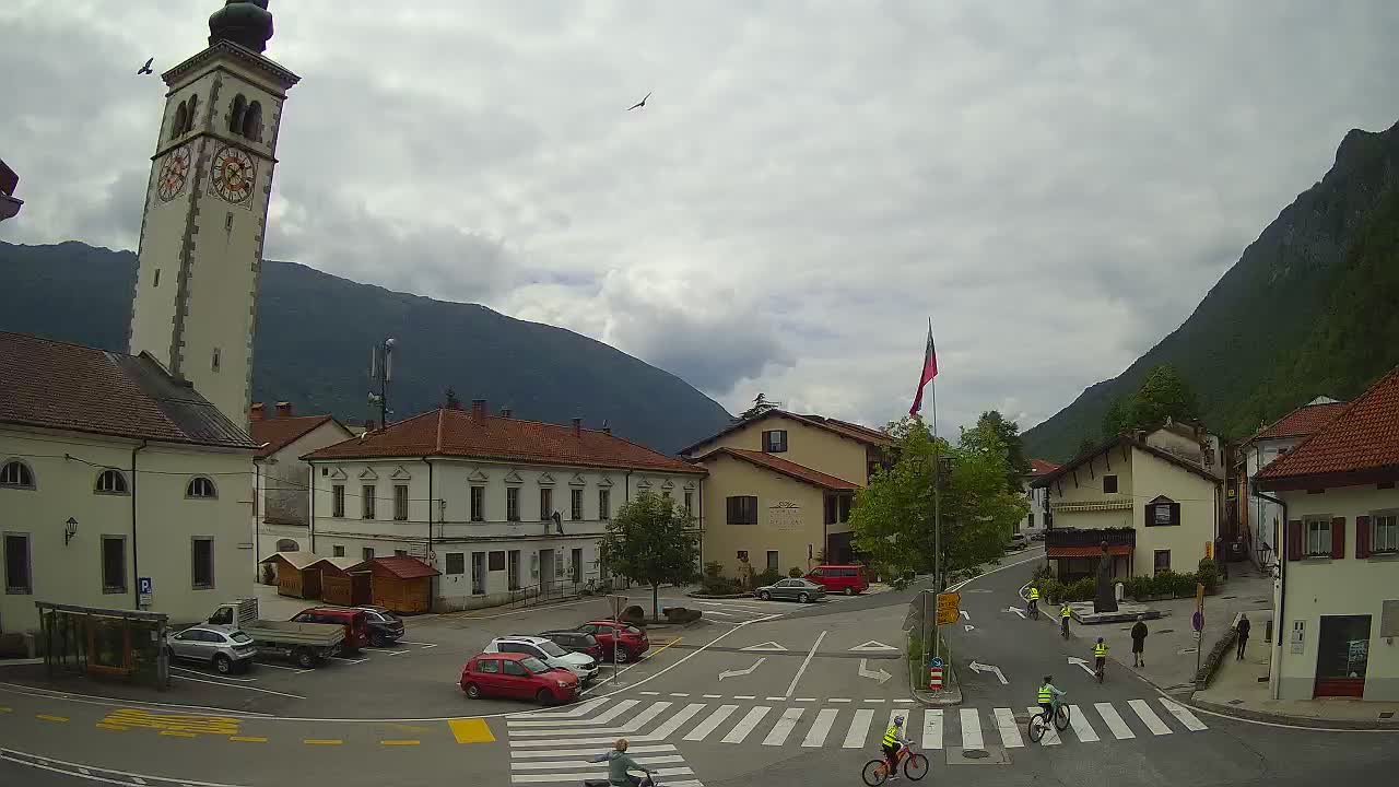 Live webcam Kobarid city center – Soča valley – Slovenia