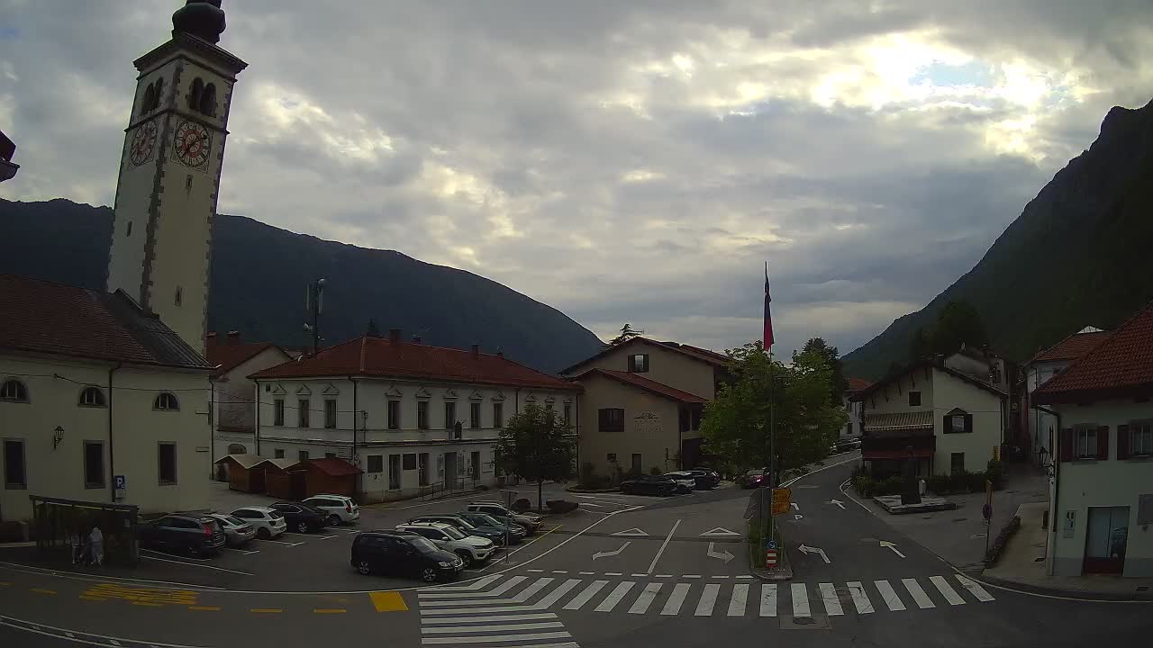 Live webcam Kobarid city center – Soča valley – Slovenia