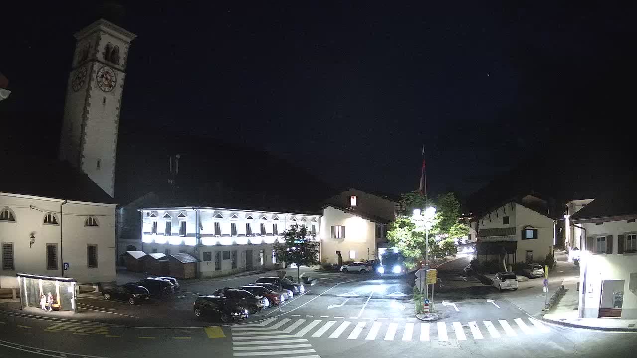 Live webcam Kobarid – Caporetto centro città – Valle dell’Isonzo – Slovenia