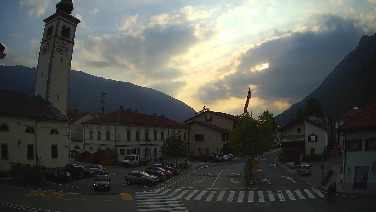 Live webcam Kobarid city center – Soča valley – Slovenia