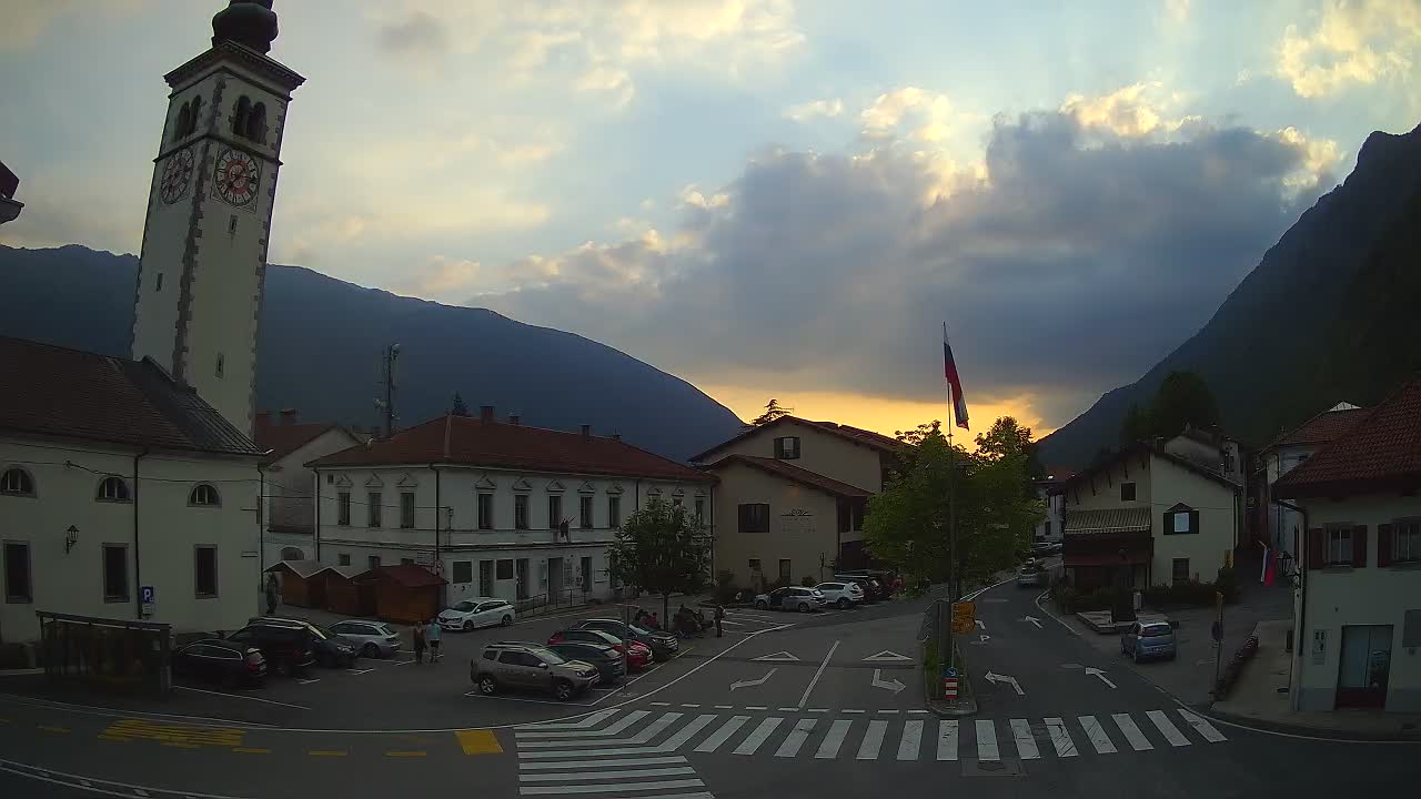 Live webcam Kobarid city center – Soča valley – Slovenia