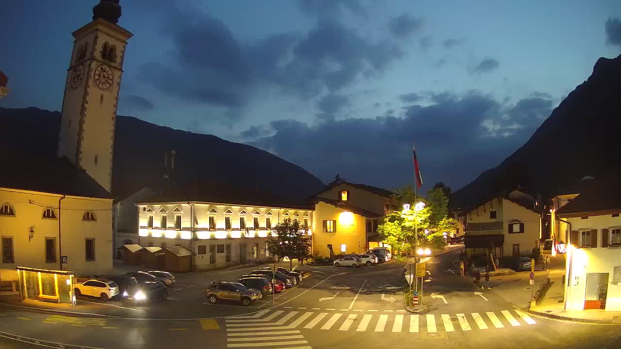 Live webcam Kobarid city center – Soča valley – Slovenia