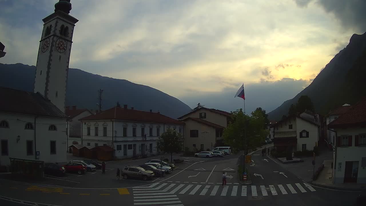 Live webcam Kobarid city center – Soča valley – Slovenia
