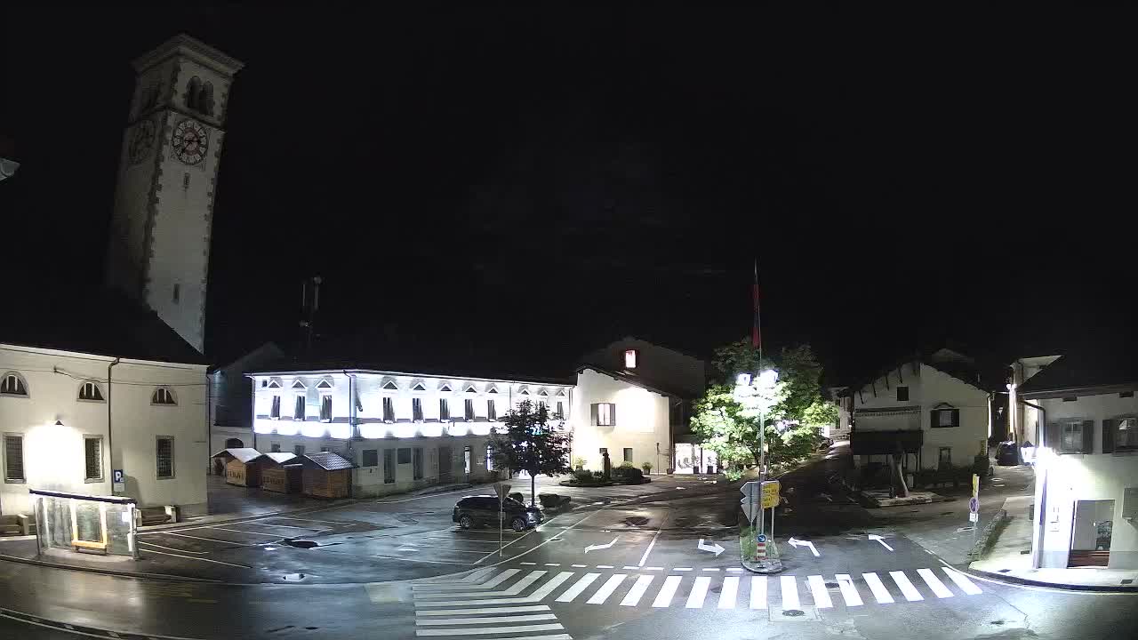 Webcam en direct du centre-ville de Kobarid – Vallée de la Soča – Slovénie
