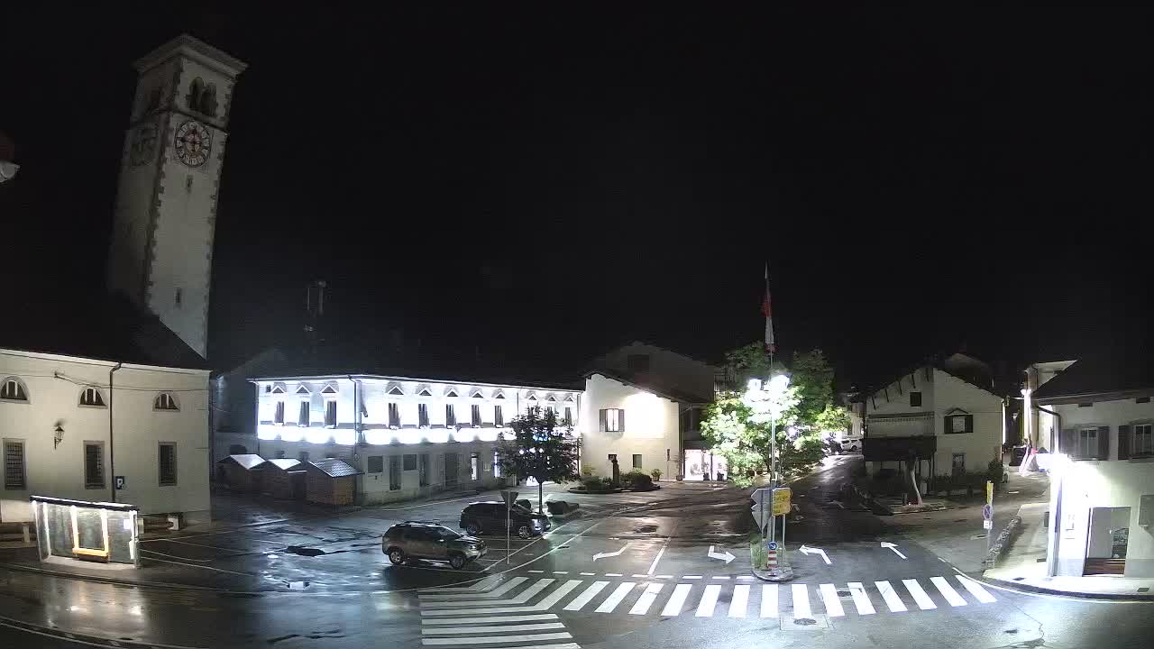 Webcam en direct du centre-ville de Kobarid – Vallée de la Soča – Slovénie