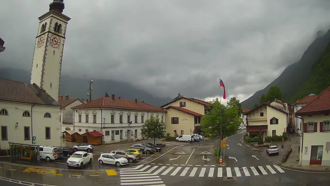 Live webcam Kobarid city center – Soča valley – Slovenia