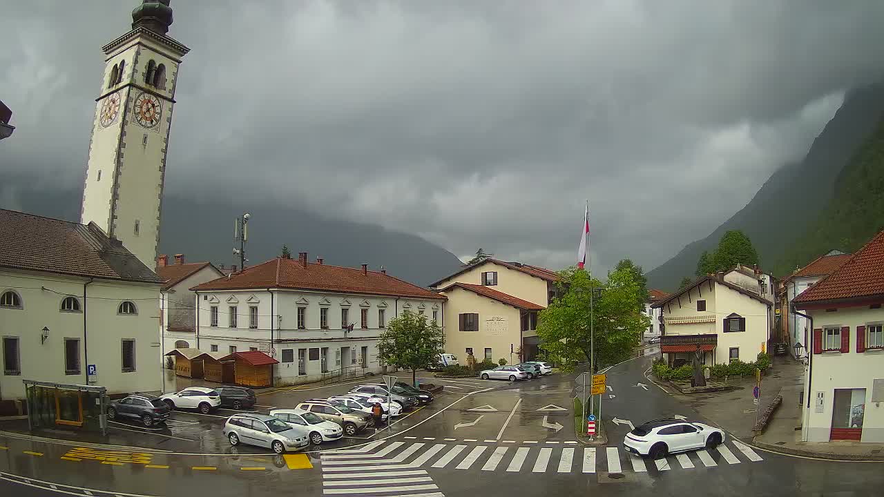 Live webcam Kobarid city center – Soča valley – Slovenia