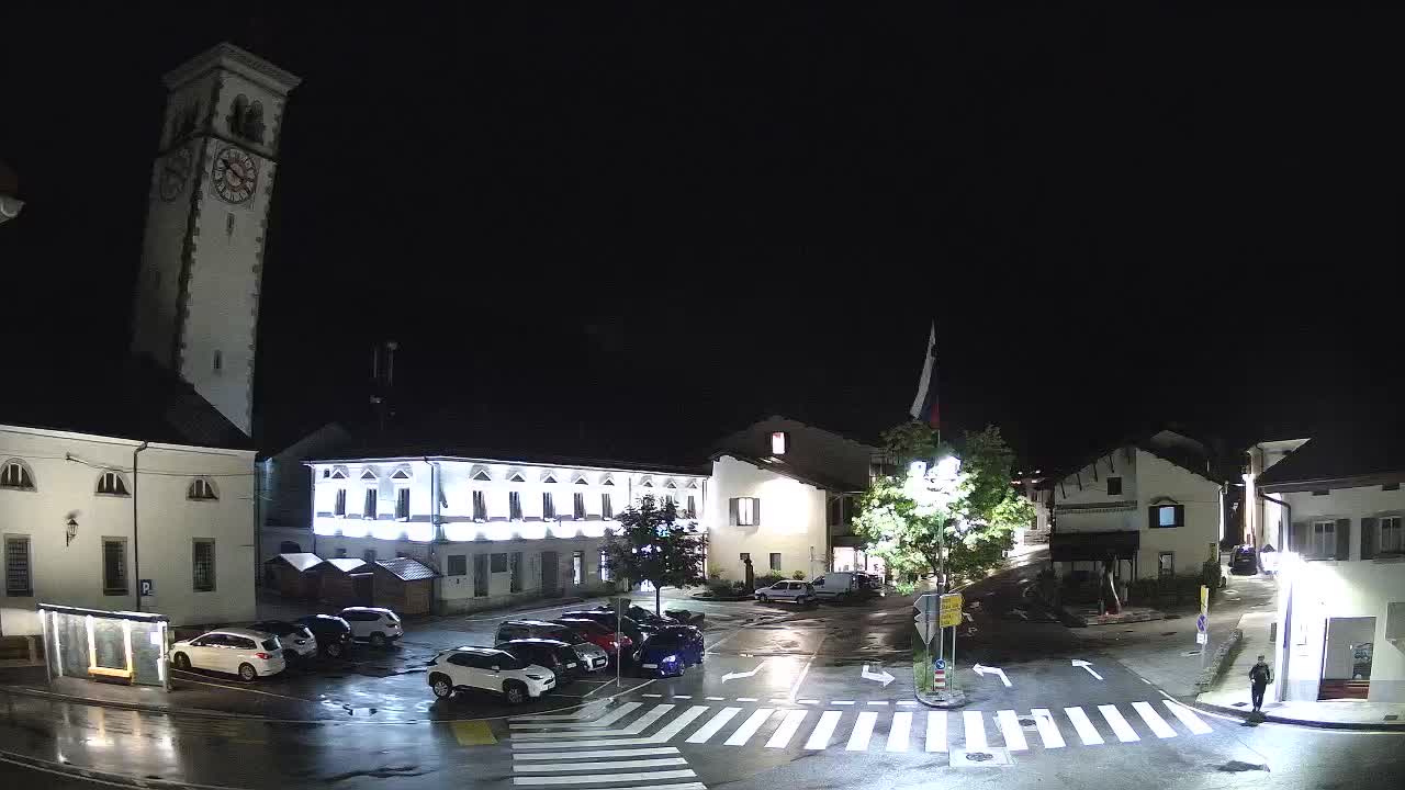 Cámara web en vivo Centro de la ciudad de Kobarid – Valle de Soča – Eslovenia