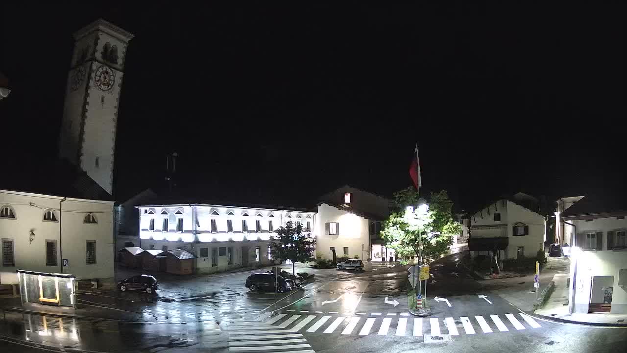 Live webcam Kobarid – Caporetto centro città – Valle dell’Isonzo – Slovenia