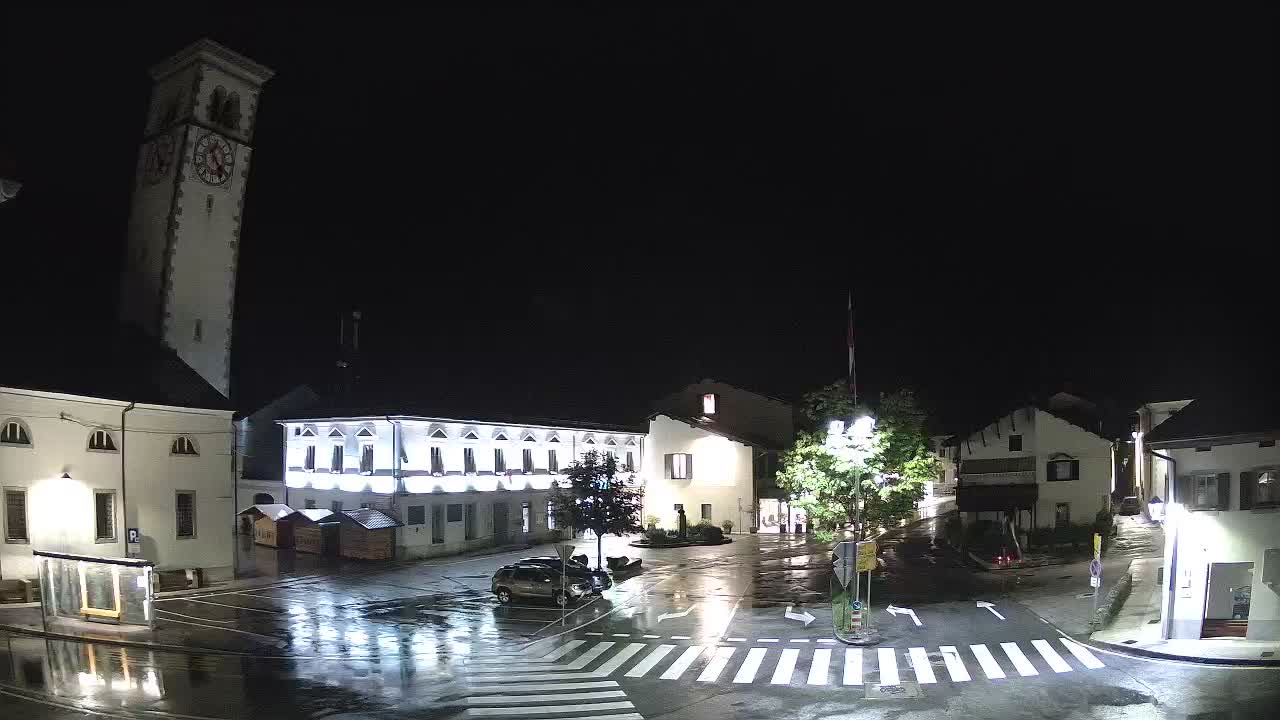 Cámara web en vivo Centro de la ciudad de Kobarid – Valle de Soča – Eslovenia
