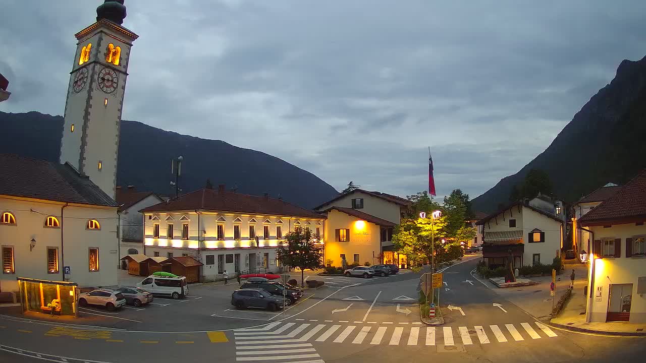 Live webcam Kobarid city center – Soča valley – Slovenia