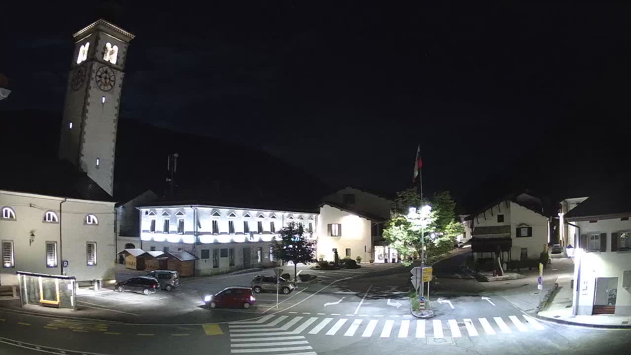 Live webcam Kobarid – Caporetto centro città – Valle dell’Isonzo – Slovenia