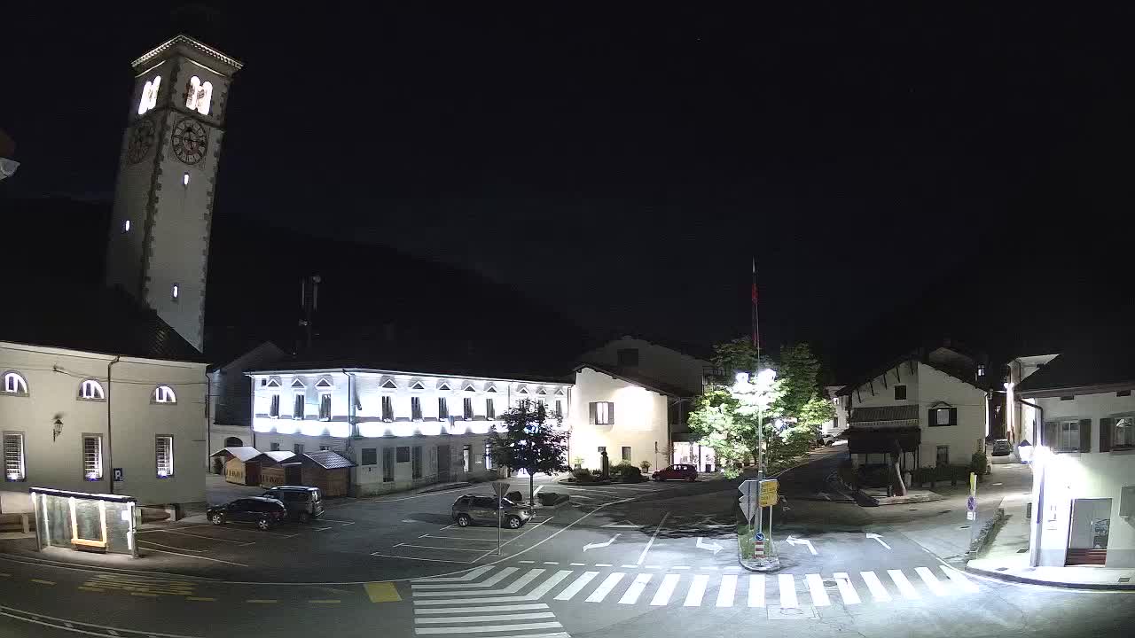 Webcam en direct du centre-ville de Kobarid – Vallée de la Soča – Slovénie