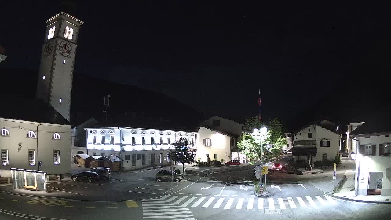 Live webcam Kobarid – Caporetto centro città – Valle dell’Isonzo – Slovenia