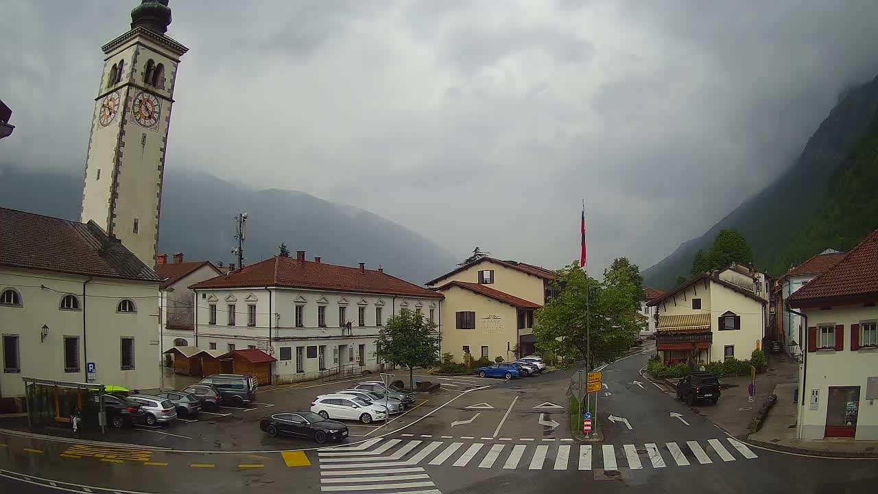 Live webcam Kobarid city center – Soča valley – Slovenia
